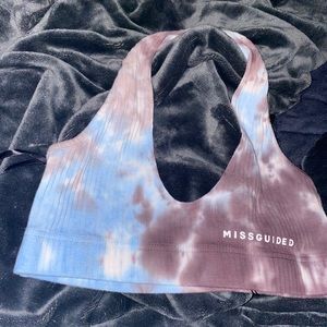 2 Missguided Halter Bralettes